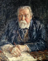 Porträt des Komponisten Michail Ippolitov-Ivanov (1859-1935) 1934